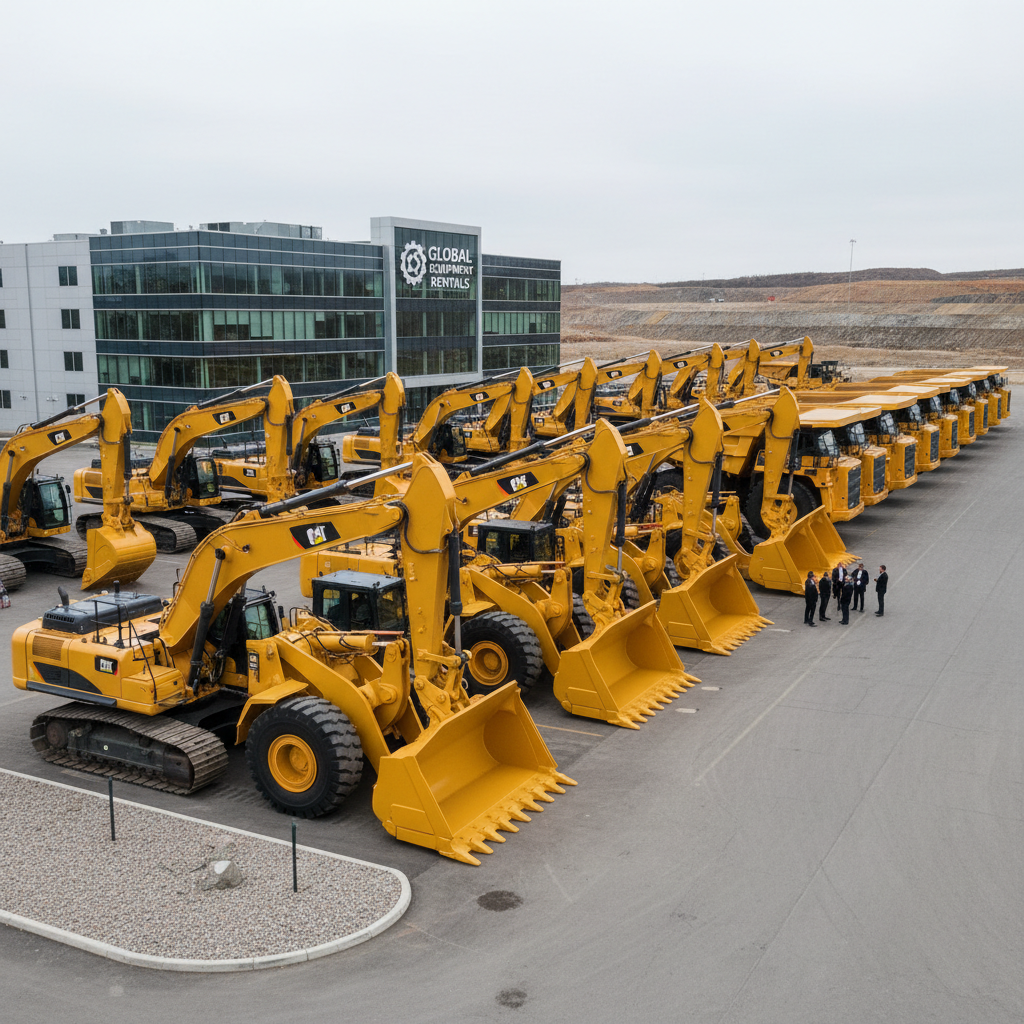 Heavy equipment fleet